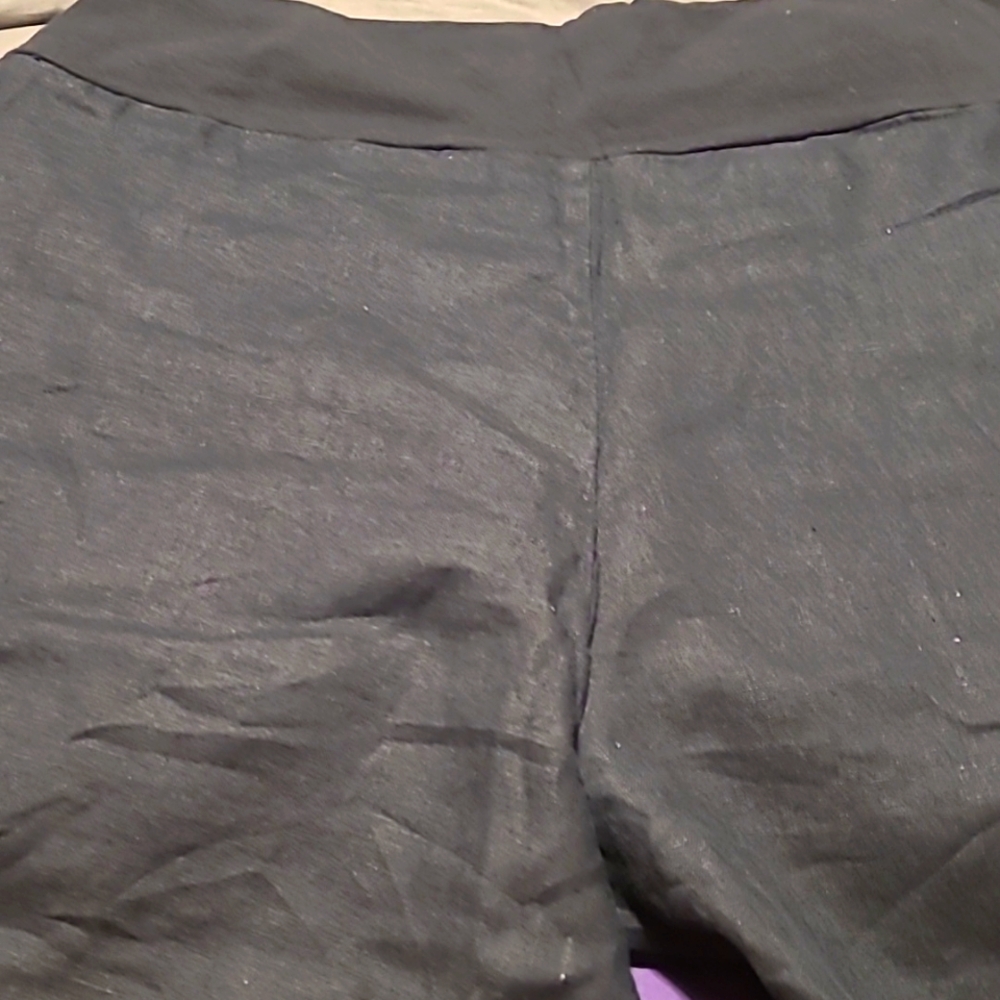 Coldwater Creek Black Linen Pants 14 - Picture 5 of 5